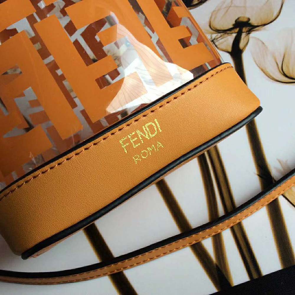 Fendi Women MON TRESOR PU Mini-Bag-Orange - image 9