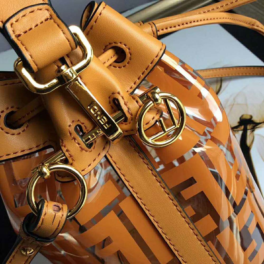 Fendi Women MON TRESOR PU Mini-Bag-Orange - image 6