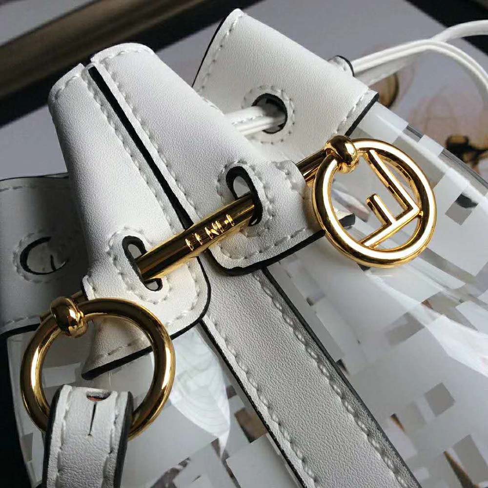 Fendi Women MON TRESOR PU Mini-Bag-White - image 6