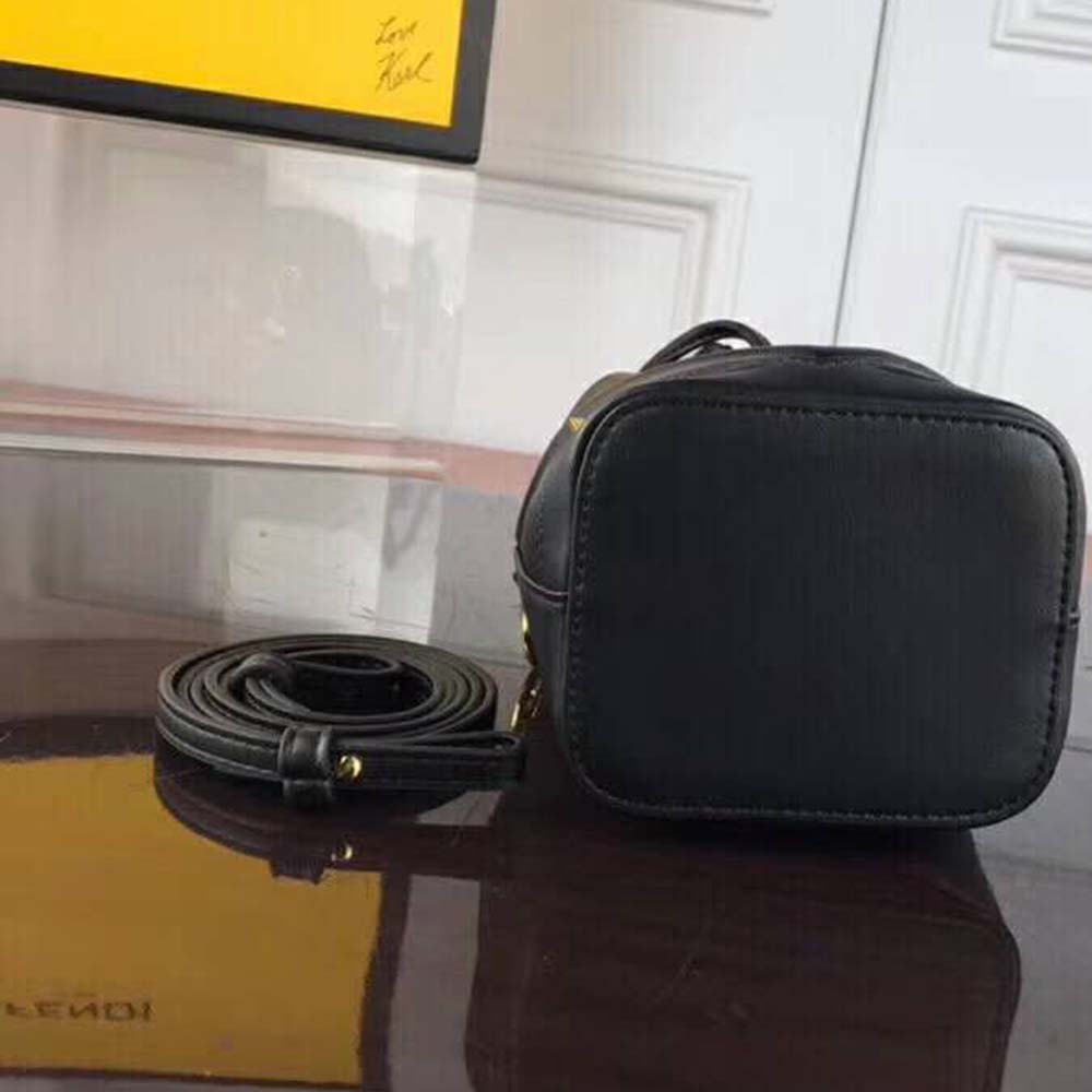 Fendi Women Mon Tresor Black Calf Leather Mini-Bag - image 7