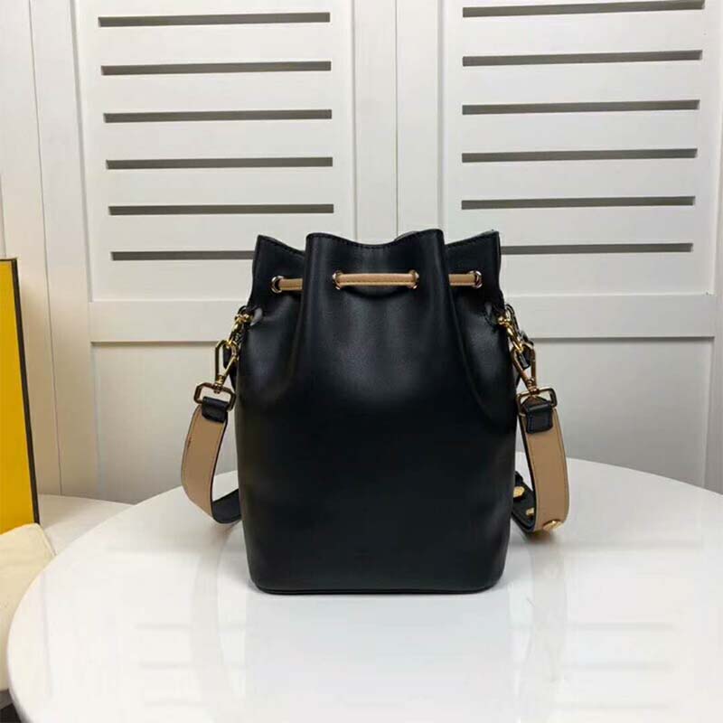 Fendi Women Mon Tresor Blue Leather Mini-Bag - image 4