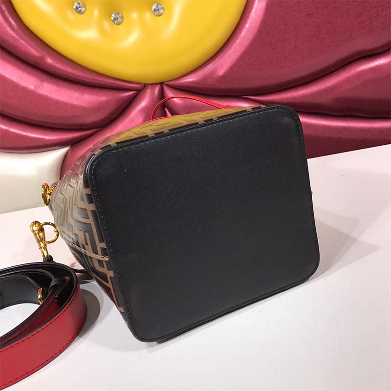 Fendi Women Mon Tresor Multicolor Leather Bag - image 6