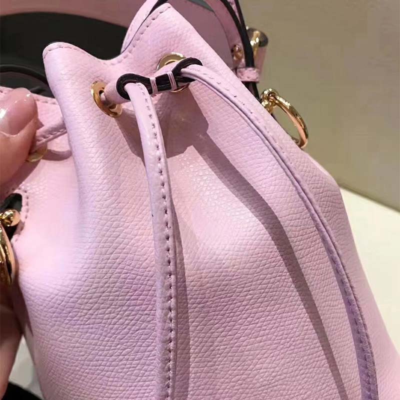 Fendi Women Mon Tresor Pink Leather Mini-Bag - image 6