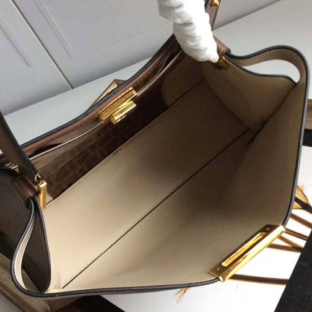 Fendi Women Peekaboo X-Lite Regular-Brown - image 7