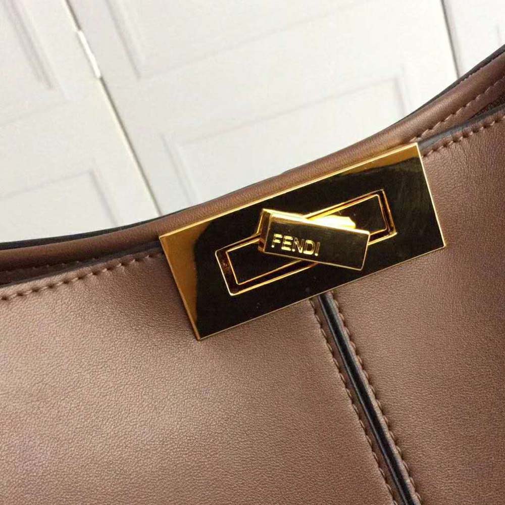 Fendi Women Peekaboo X-Lite Regular-Brown - image 10