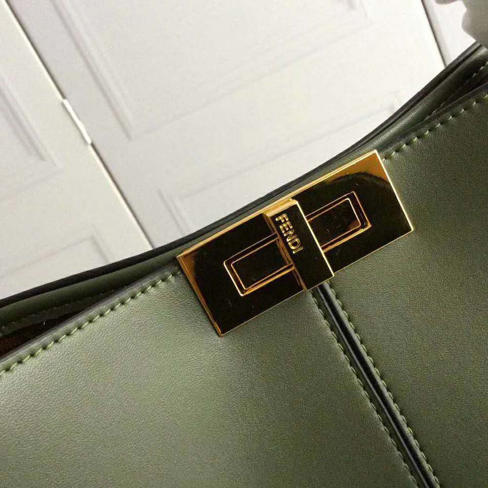 Fendi Women Peekaboo X-Lite Regular-Green - image 9