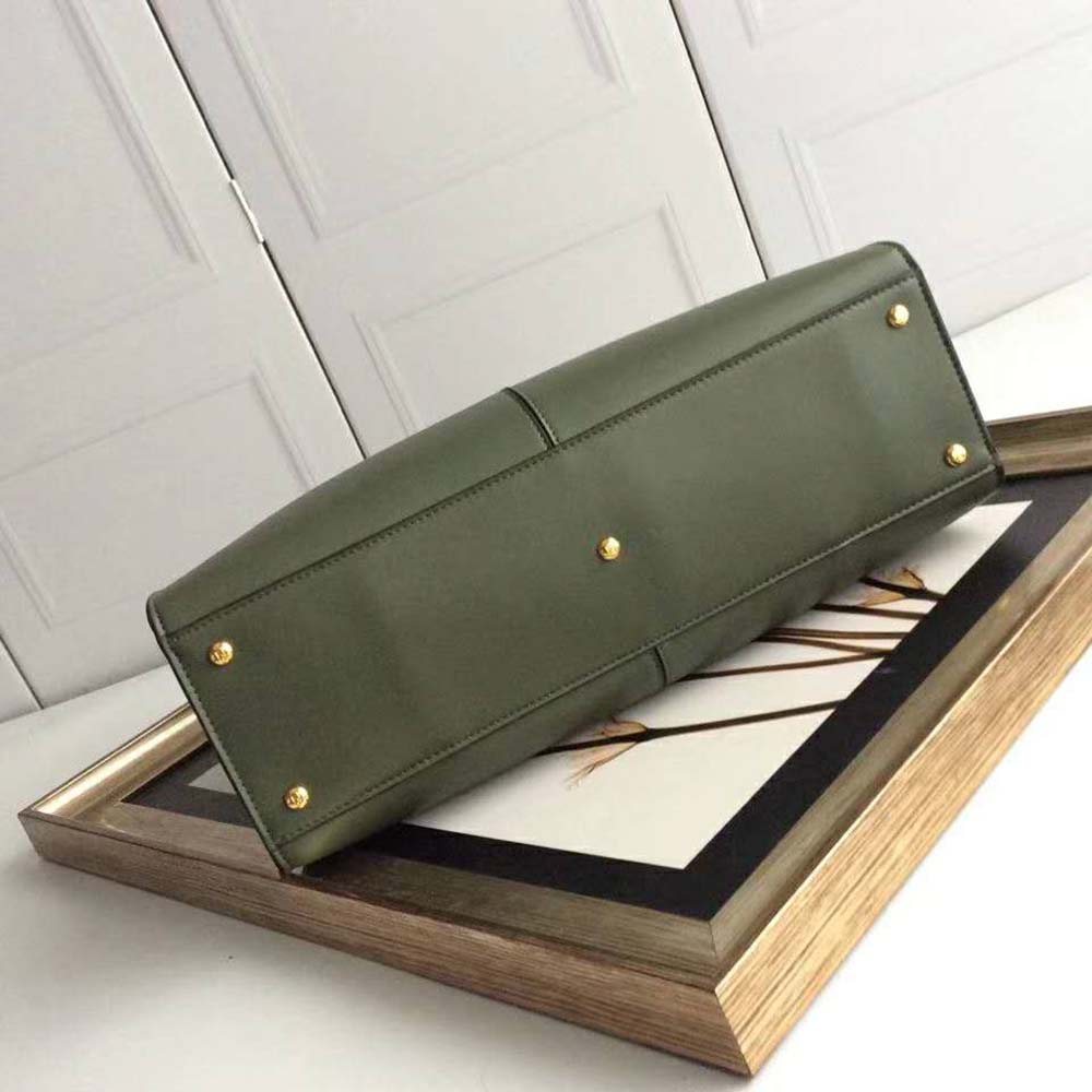 Fendi Women Peekaboo X-Lite Regular-Green - image 6