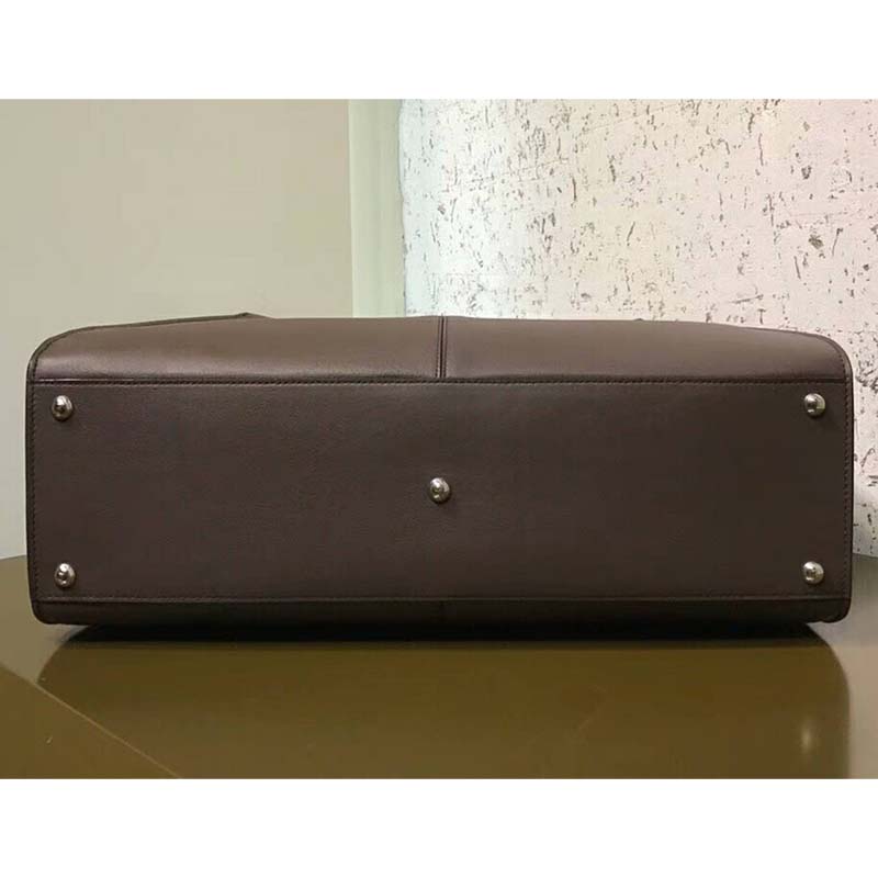 Fendi Women Peekaboo X-Lite in Leather Bag-Brown - image 6