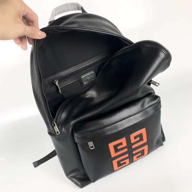 Givenchy Men 4G Backpack in Leather-Black - image 5