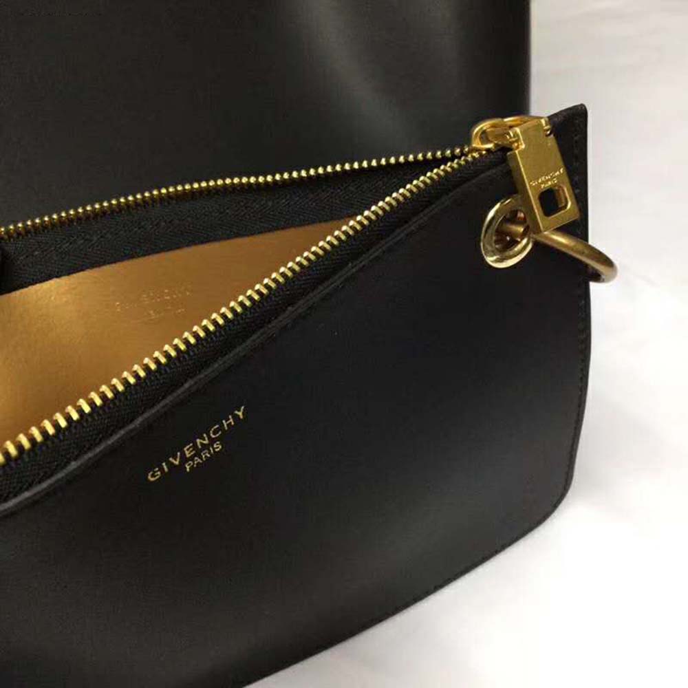 Givenchy Women Shopper Tote Bag in Smooth Leather-Black - image 8