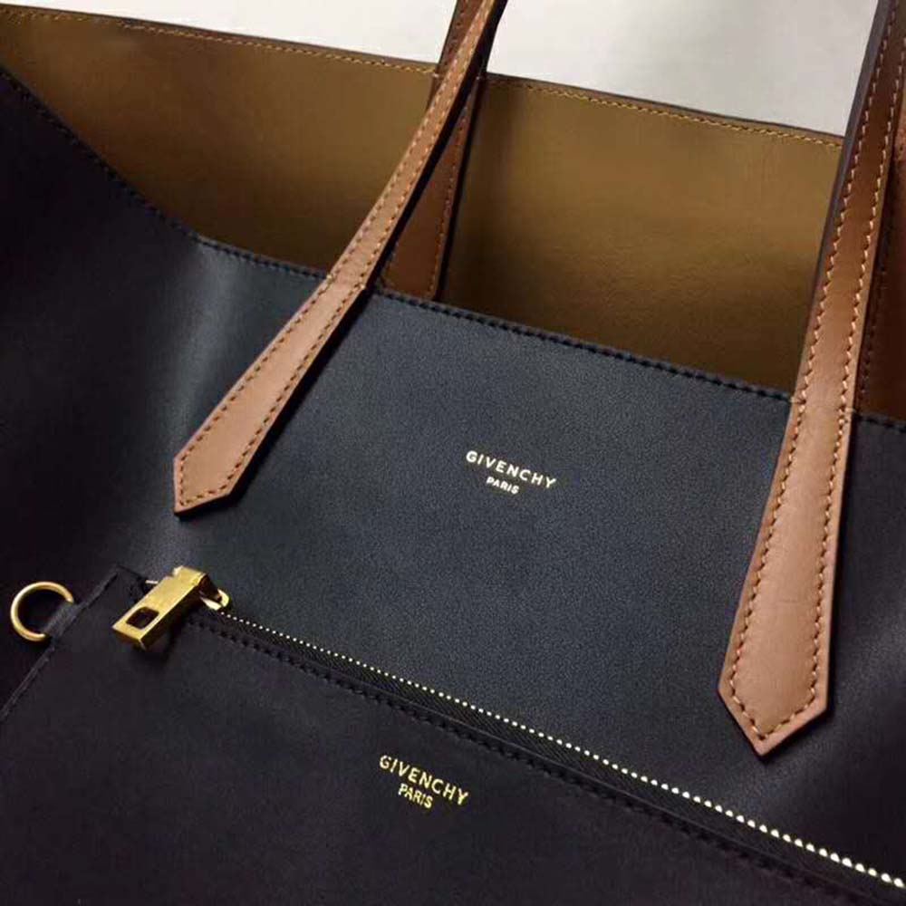 Givenchy Women Shopper Tote Bag in Smooth Leather-Black - image 9