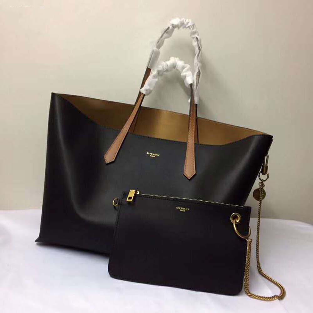 Side angle showing spacious interior silhouette of Givenchy Women Shopper Tote Bag