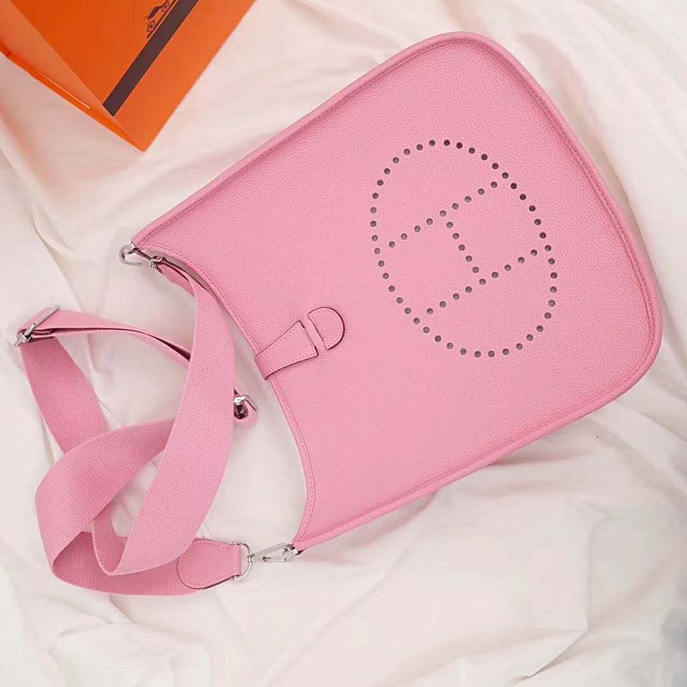 Hermes Women Evelyne III 29 Bag-Pink - image 4