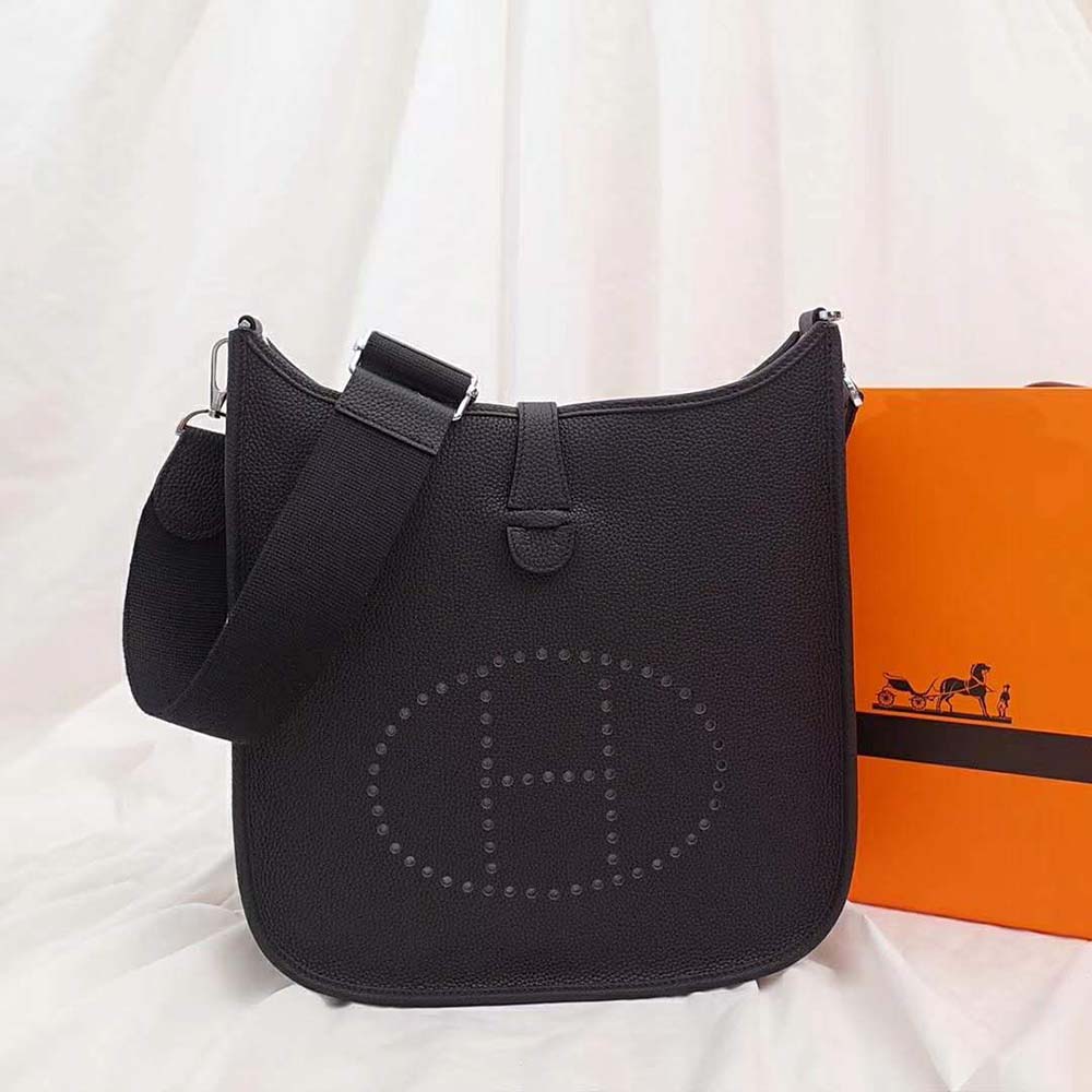 Hermes Women Evelyne III 33 Bag-Black - image 4