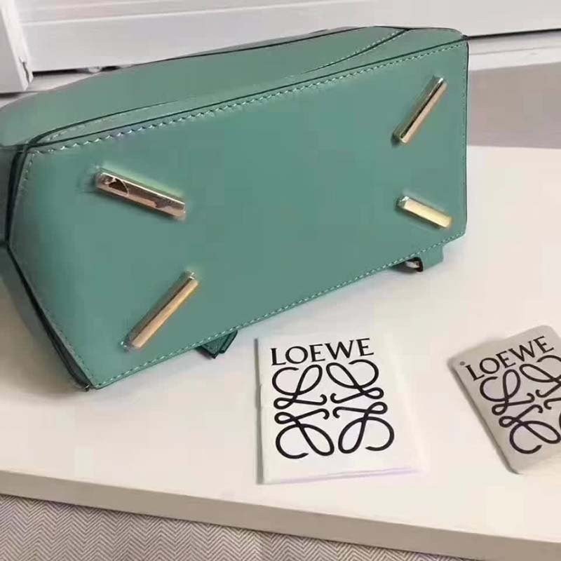 Loewe Puzzle Bag with Strap Handle in Calfskin Leather - image 7