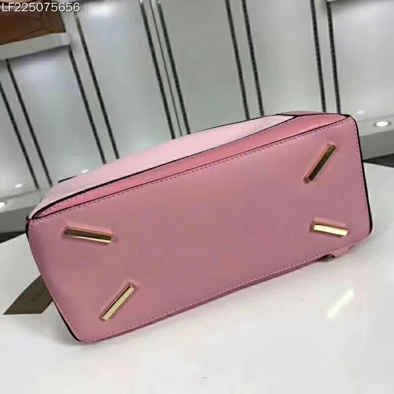 Loewe Puzzle Multi-color Bag with Strap Handle in Calfskin-Pink - image 5