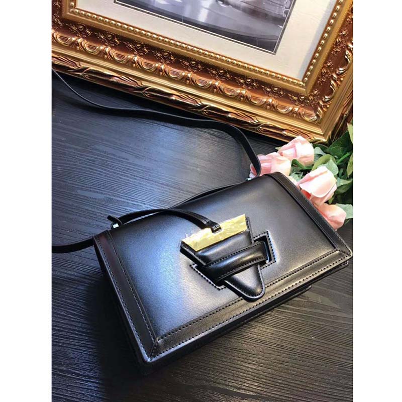 Loewe Women Barcelona Small Bag in Calfskin Leather-Black - image 4