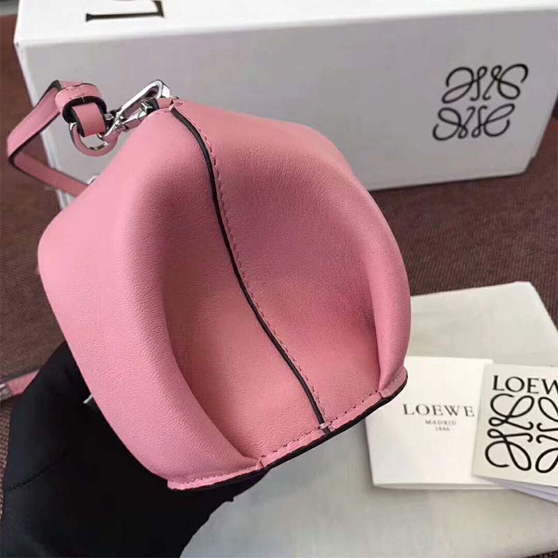 Loewe Women Elephant Mini Bag in Calfskin-Pink - image 5