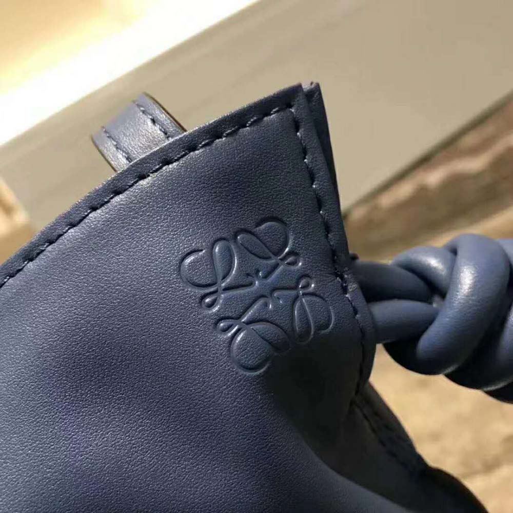 Loewe Women Flamenco Knot Mini Bag in Nappa Leather-Navy - image 9