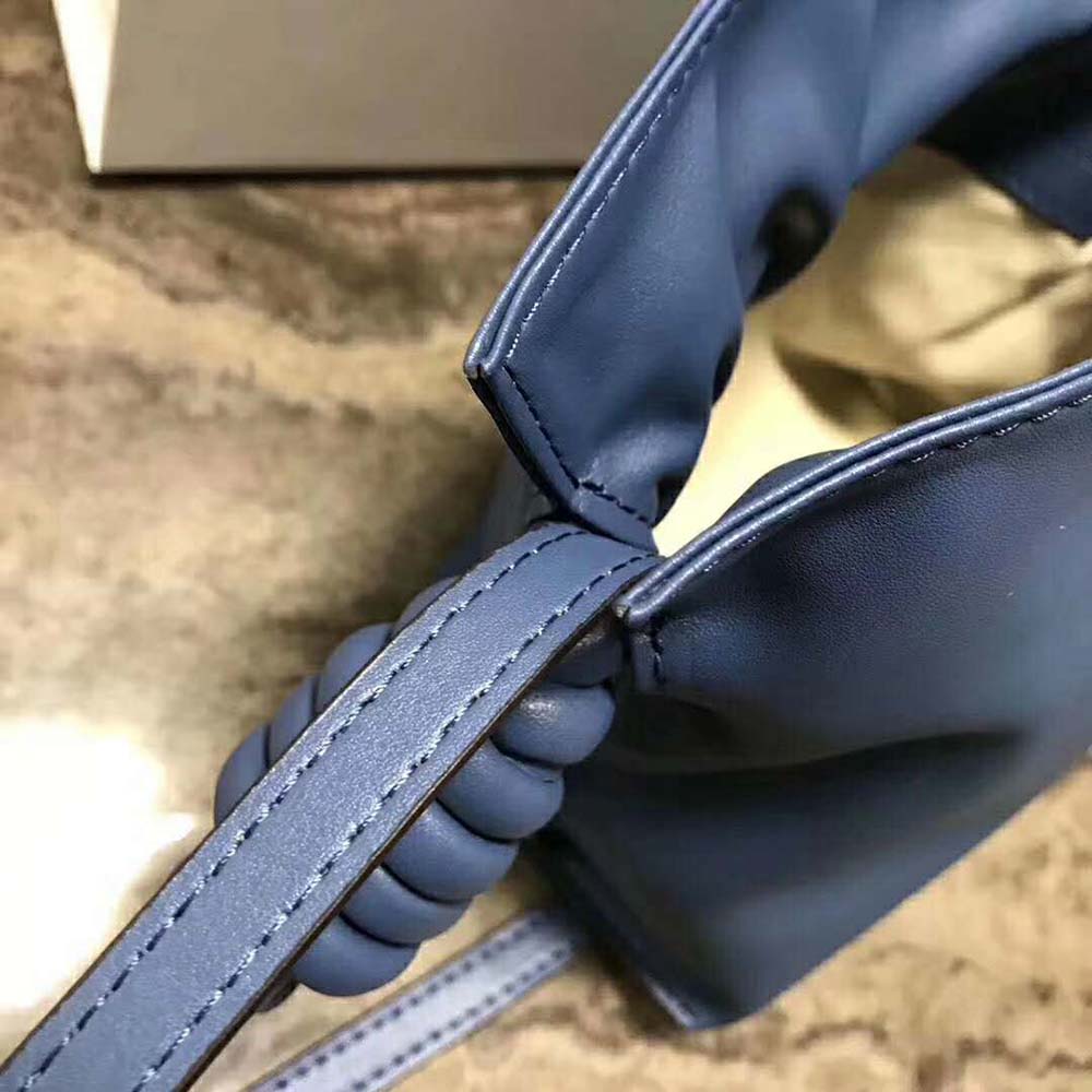 Loewe Women Flamenco Knot Mini Bag in Nappa Leather-Navy - image 7