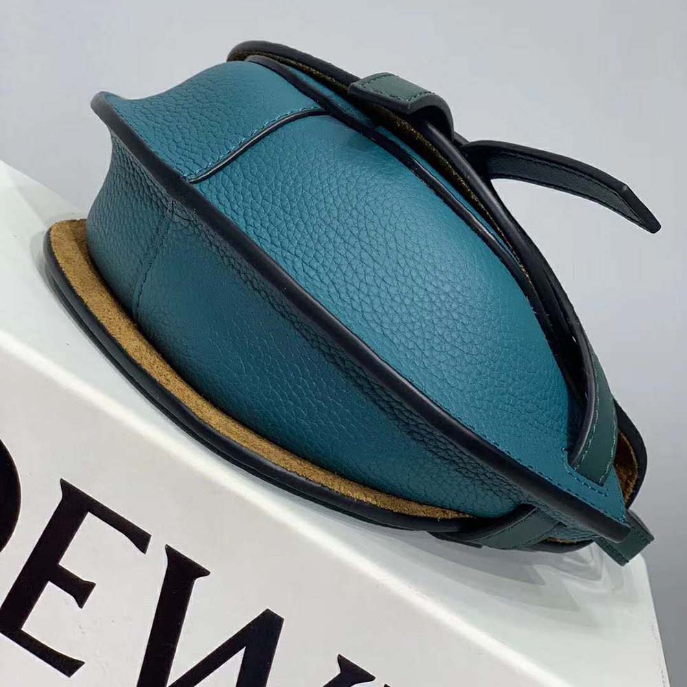 Loewe Women Gate Mini Bag Petroleum Soft Grained Calf-Blue - image 5