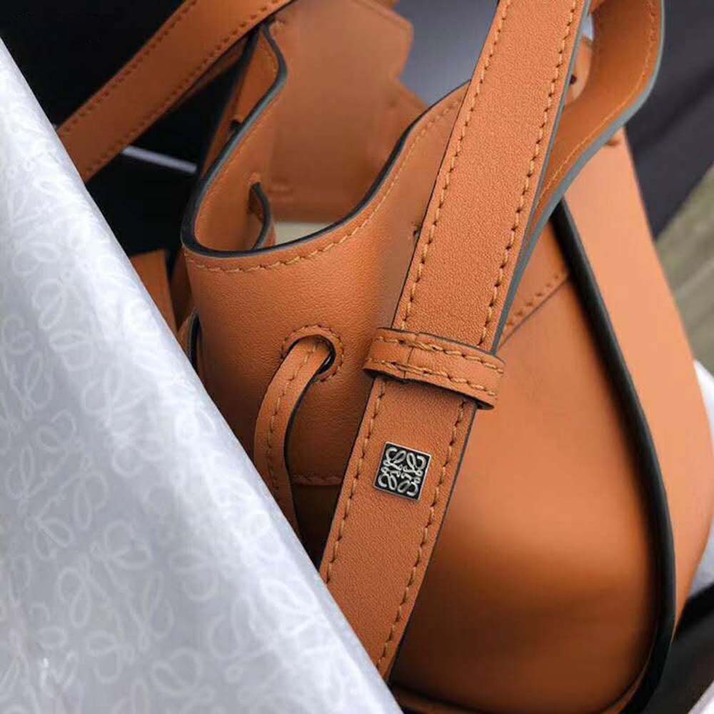 Loewe Women Hammock Dw Mini Bag in Nappa Calf-Brown - image 7