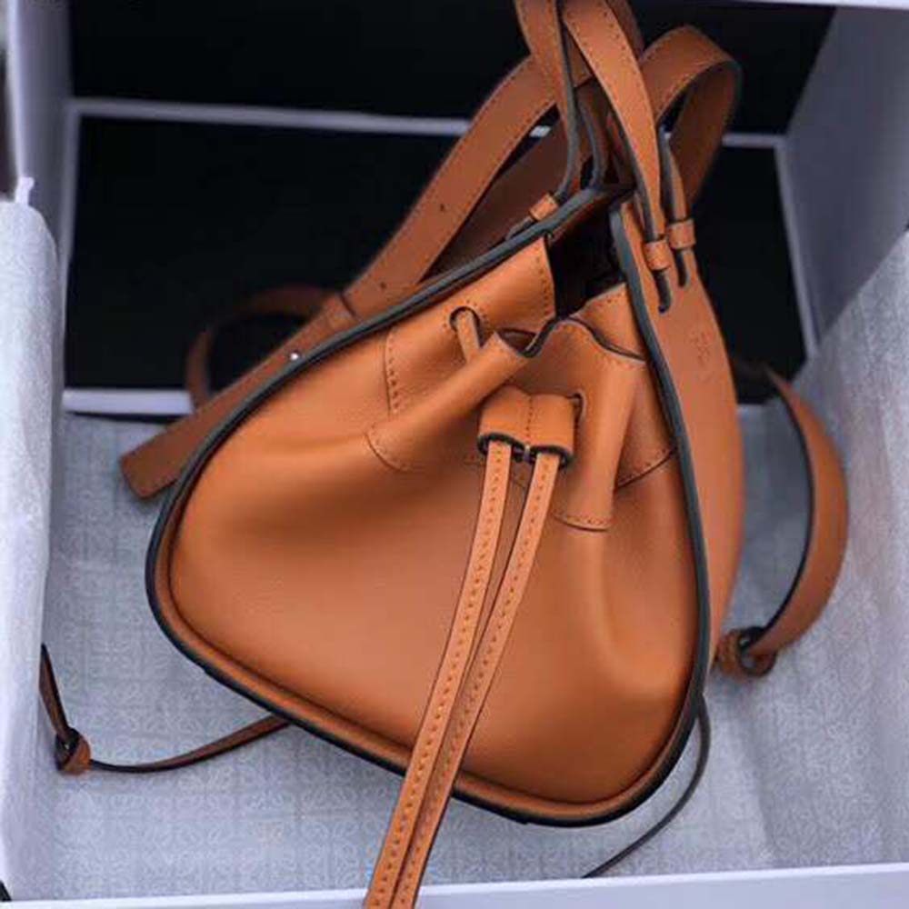 Loewe Women Hammock Dw Mini Bag in Nappa Calf-Brown - image 5