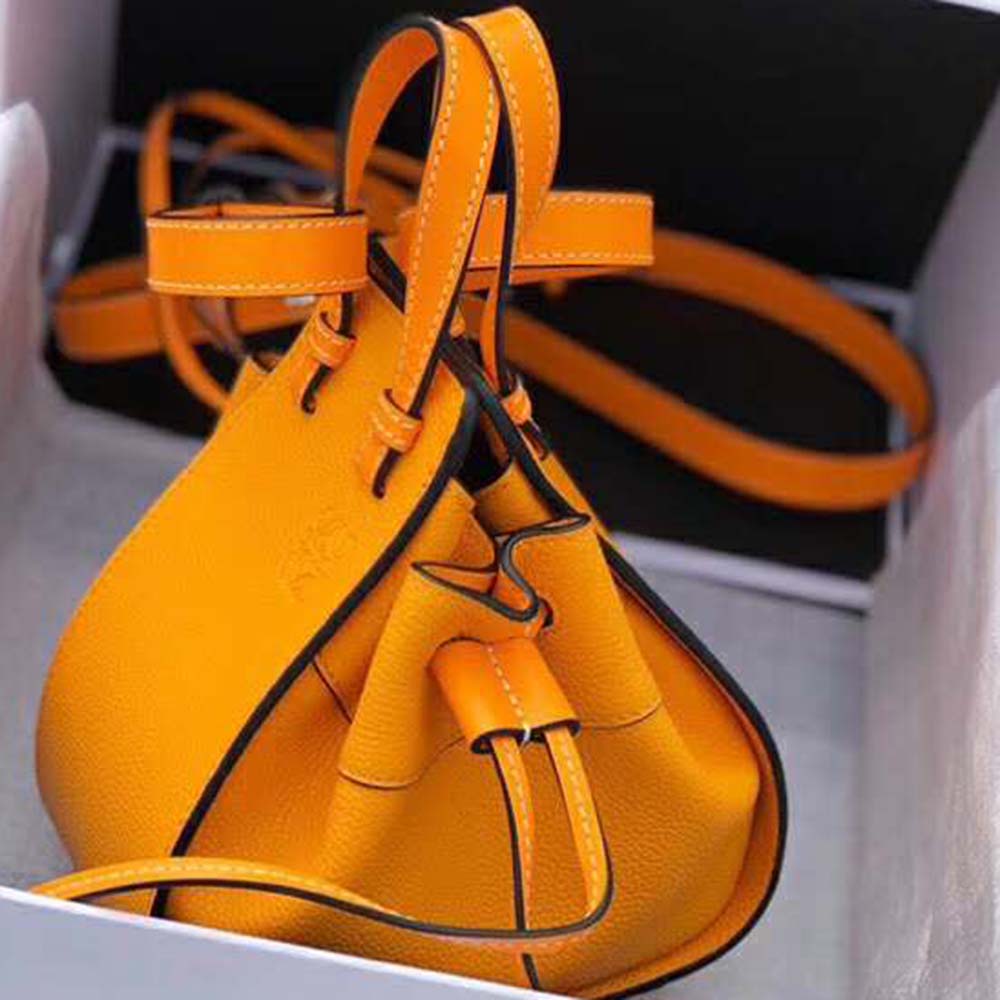 Loewe Women Hammock Dw Mini Bag in Nappa Calf-Orange - image 5