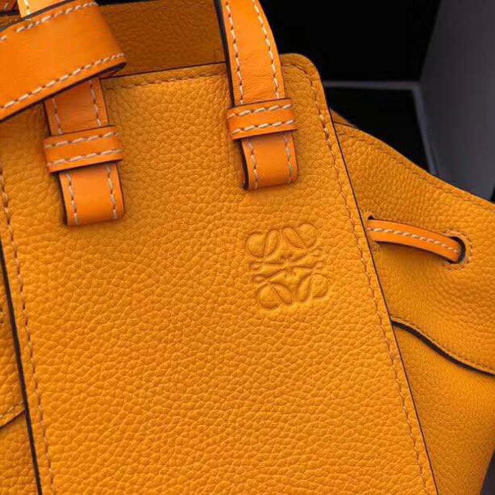 Loewe Women Hammock Dw Mini Bag in Nappa Calf-Orange - image 8