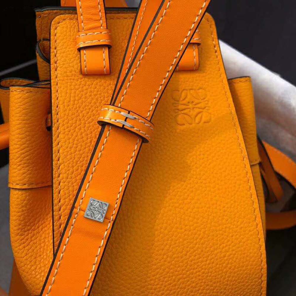 Loewe Women Hammock Dw Mini Bag in Nappa Calf-Orange - image 7