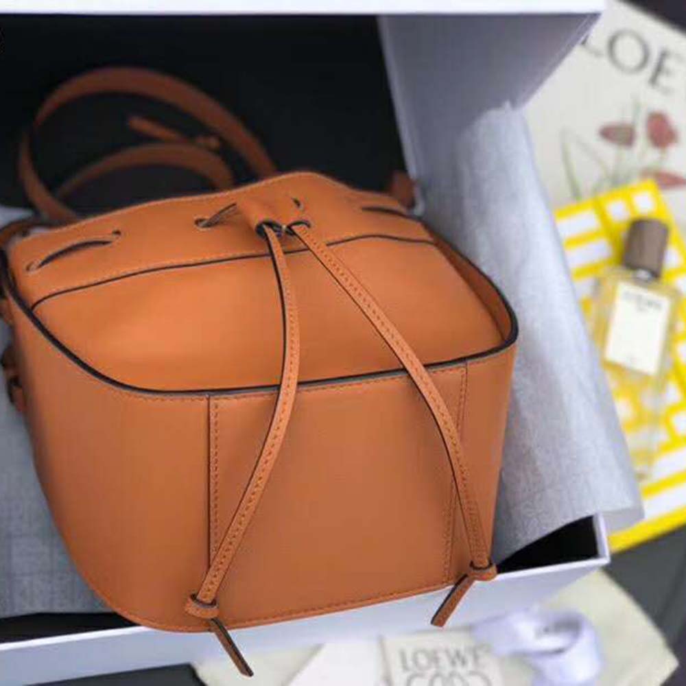Loewe Women Hammock Small Bag in Soft Grained Calf-Brown - image 8
