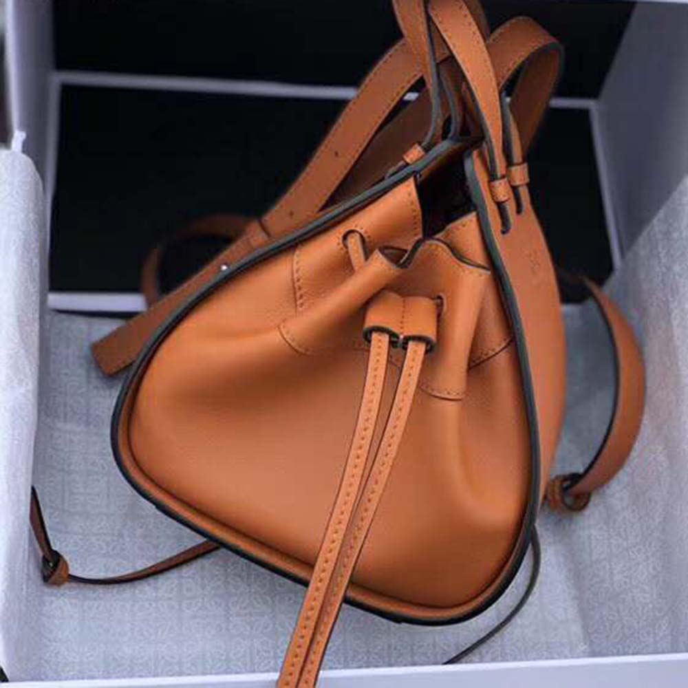 Loewe Women Hammock Small Bag in Soft Grained Calf-Brown - image 10