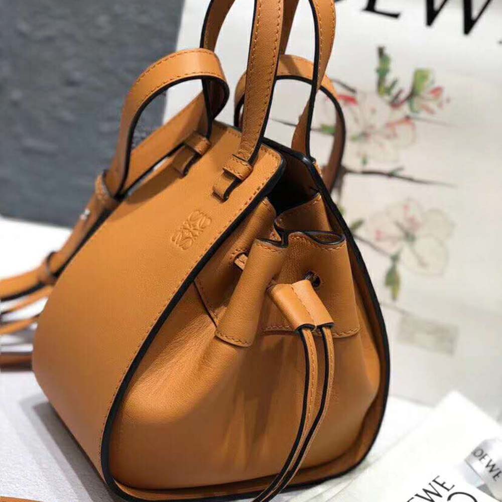 Loewe Women Hammock Small Bag in Soft Grained Calf-Brown - image 5