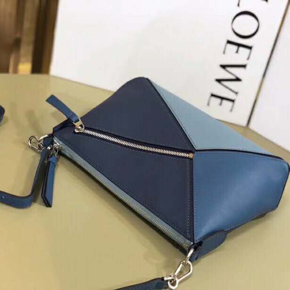 Loewe Women Puzzle Small Bag Varsity Blue Multitone - image 6
