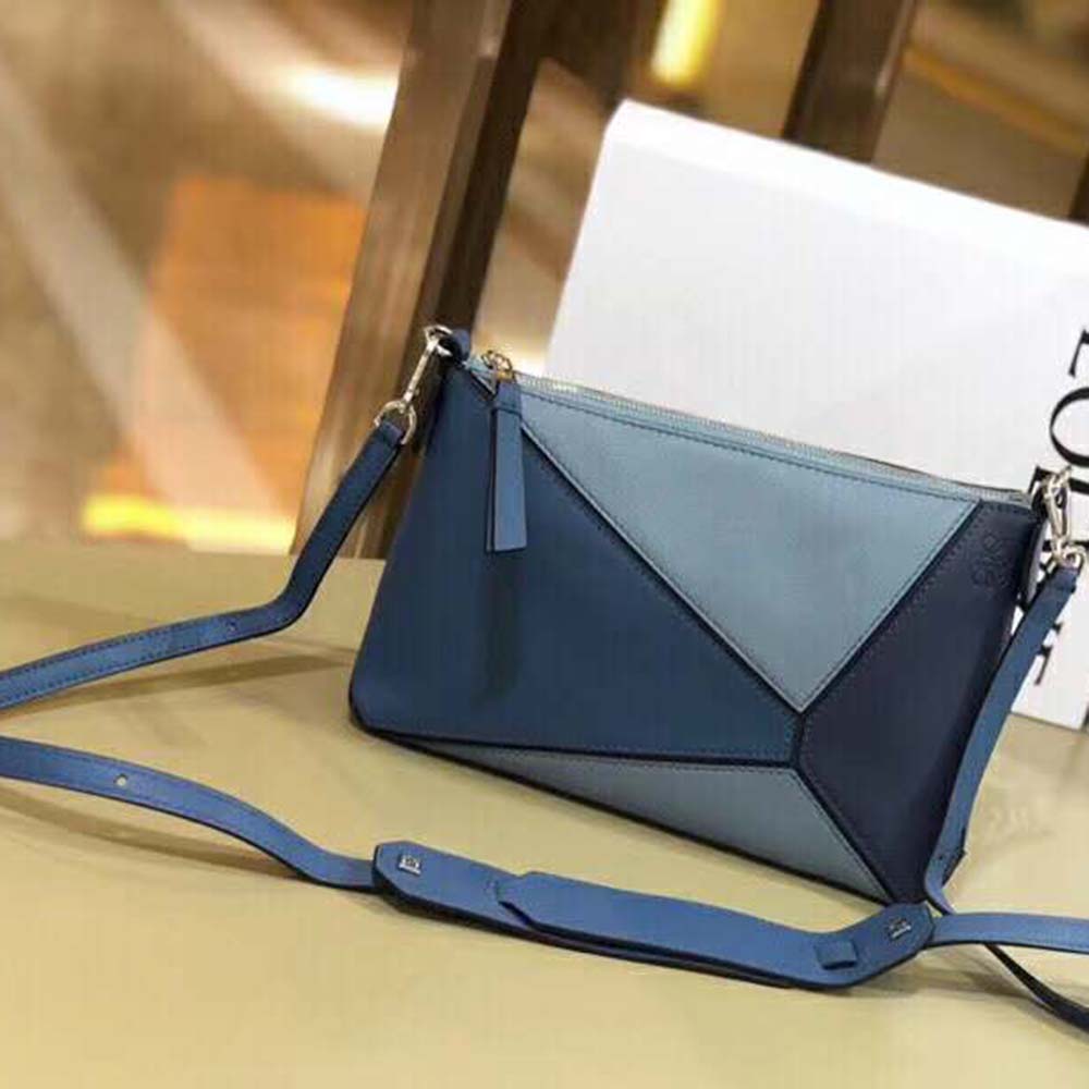 Loewe Women Puzzle Small Bag Varsity Blue Multitone - image 5
