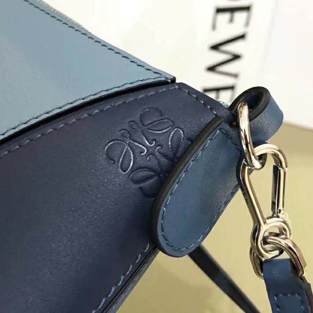 Loewe Women Puzzle Small Bag Varsity Blue Multitone - image 9