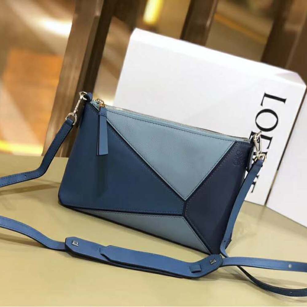 Loewe Women Puzzle Small Bag Varsity Blue Multitone - image 4