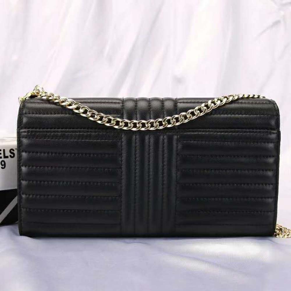 Prada Women Leather Mini Bag in Calf-Black - image 5