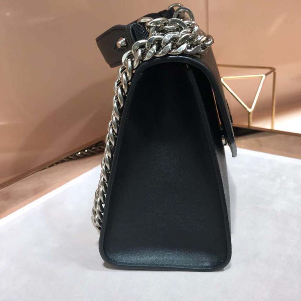 Prada Women Monochrome Saffiano Leather Bag-Black - image 7
