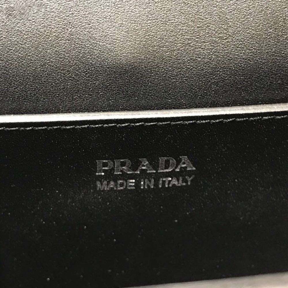 Prada Women Monochrome Saffiano Leather Bag-Black - image 9