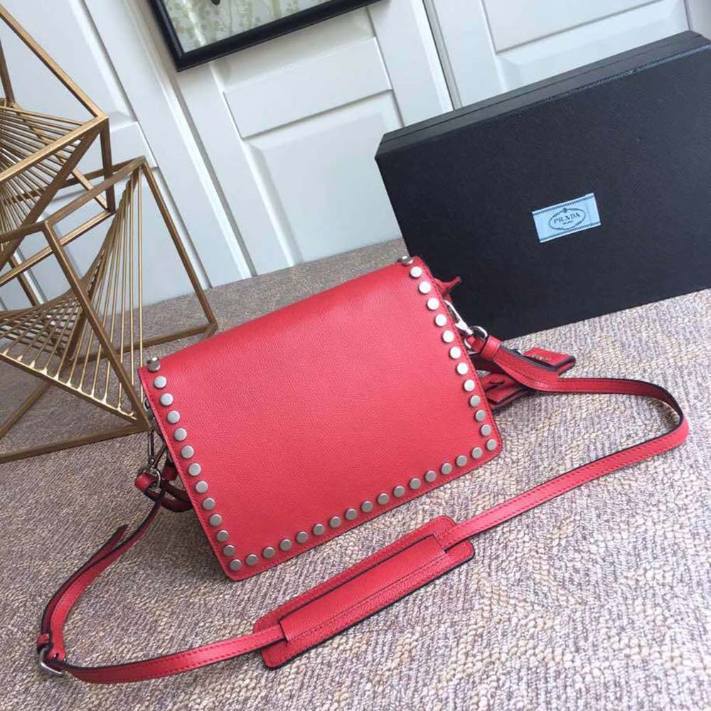 Prada Women Prada Etiquette Bag-Red - image 6