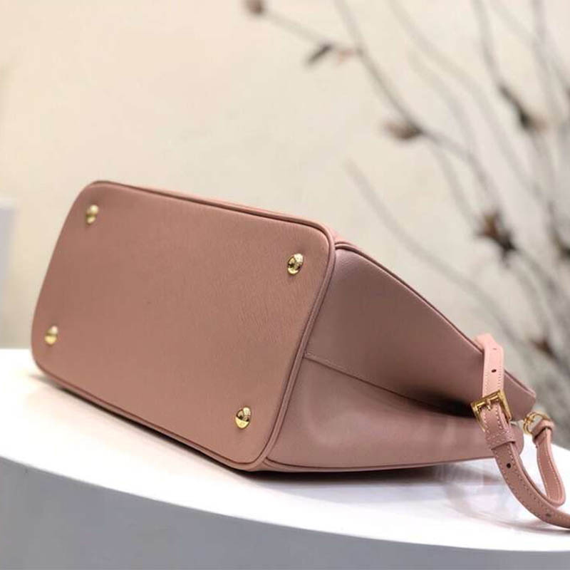 Prada Women Prada Galleria Bag in Saffiano Leather-Pink - image 5
