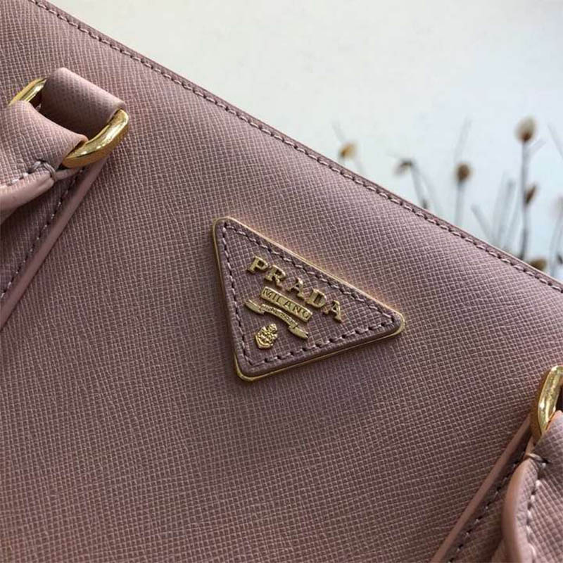Prada Women Prada Galleria Bag in Saffiano Leather-Pink - image 6