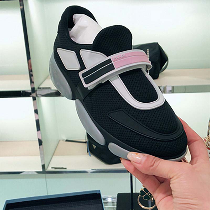 Prada Women Shoes Cloudbust Sneakers 40 mm Rubber Sole-Black - image 4