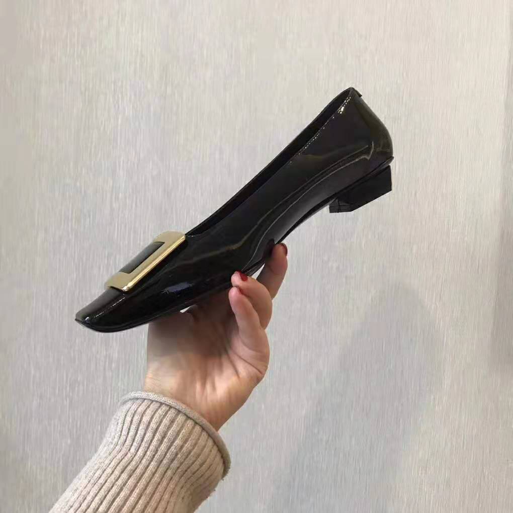 Roger Vivier Women Belle Vivier Pumps in Patent Leather-Black - image 8
