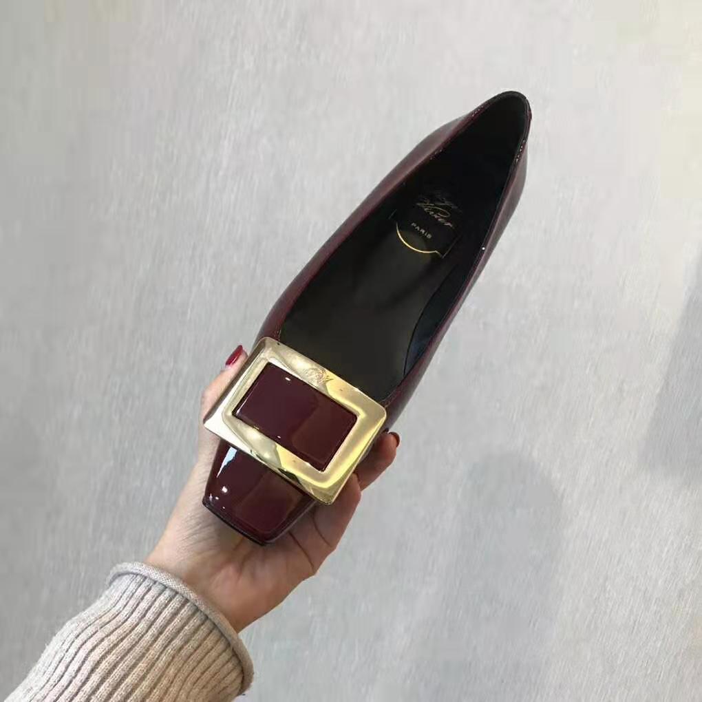 Roger Vivier Women Belle Vivier Pumps in Patent Leather-Red - image 7