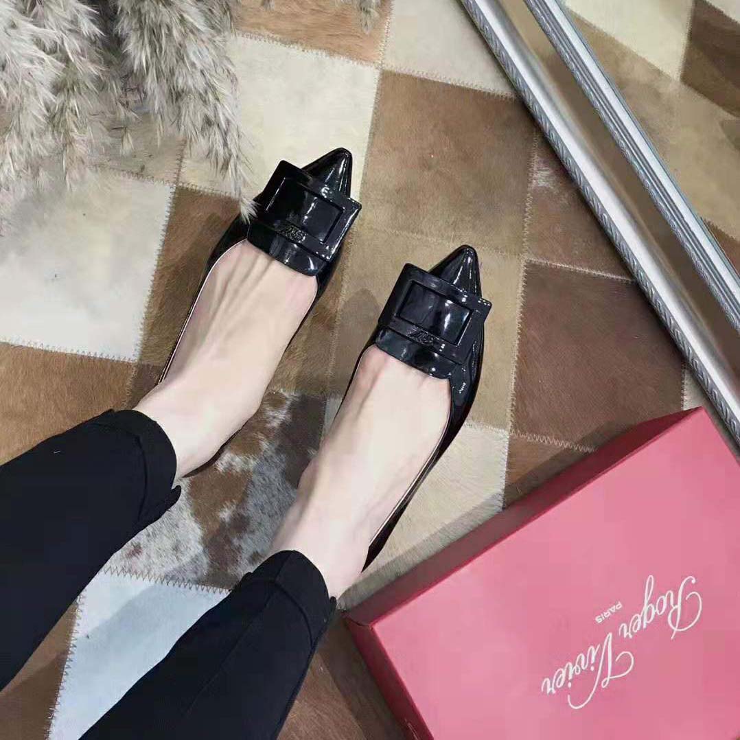 Roger Vivier Women Gommettine Ballerinas-Black - image 6
