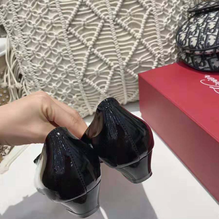 Roger Vivier Women Gommettine Ballerinas-Black - image 8
