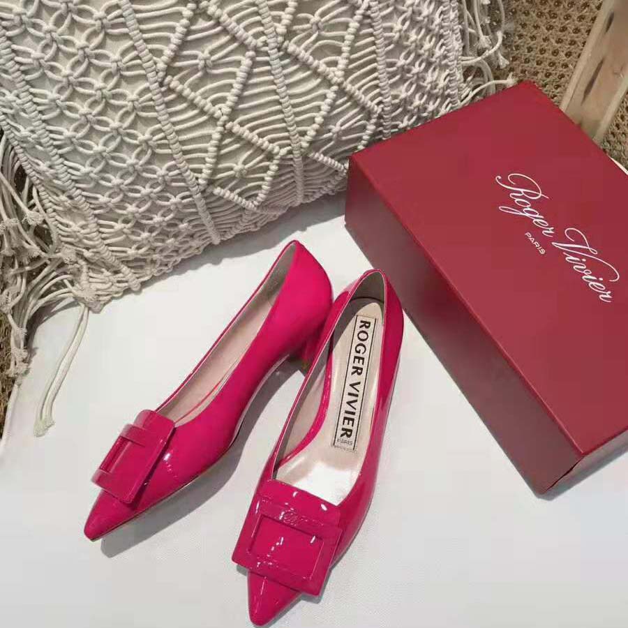 Roger Vivier Women Gommettine Ballerinas-Rose - image 5
