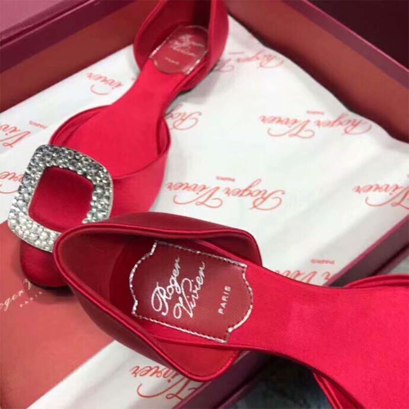 Roger Vivier Women Shoes Chips Ballerinas-Red - image 5